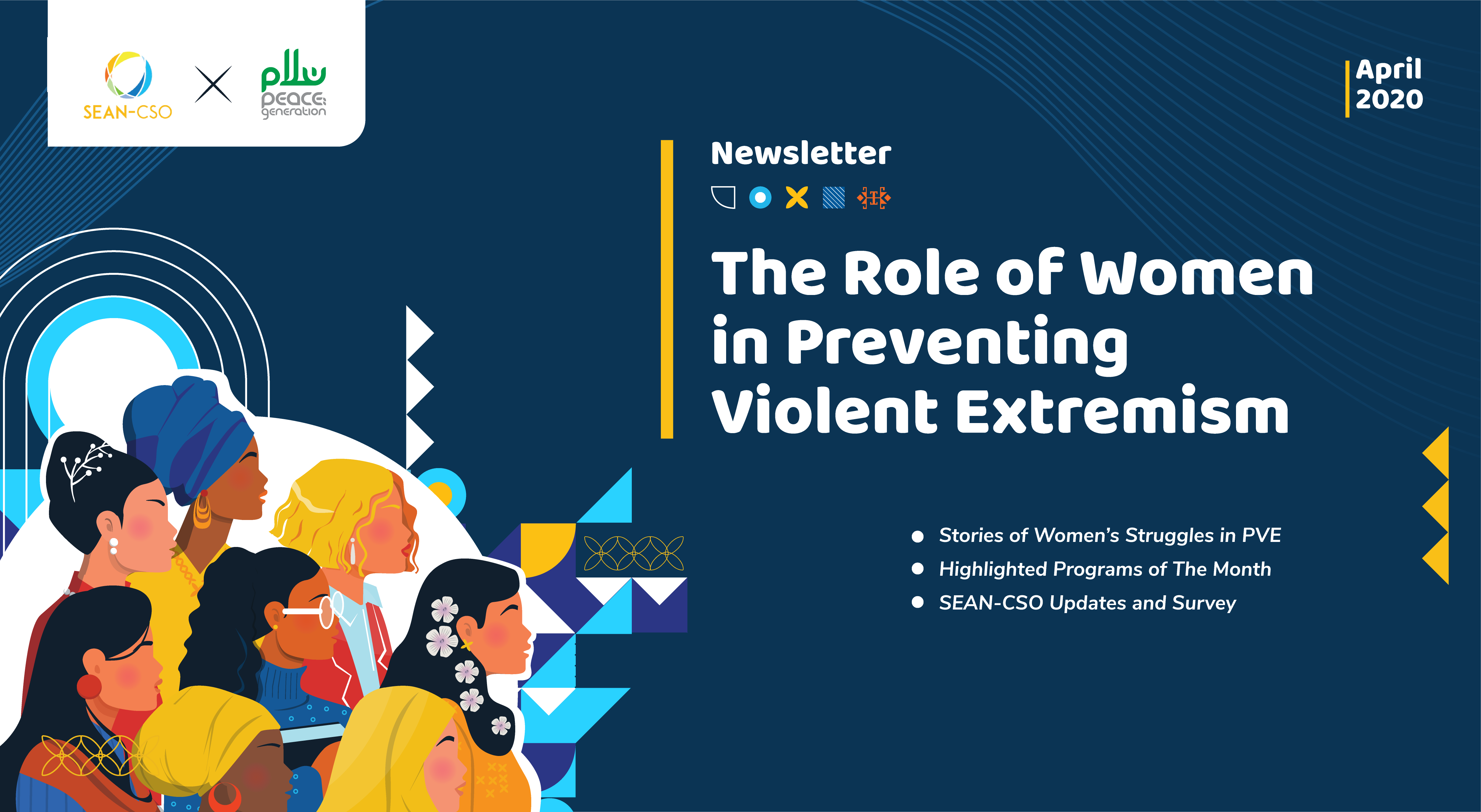 [Newsletter] April 2020: The Role of Women in Preventing Violent Extremism