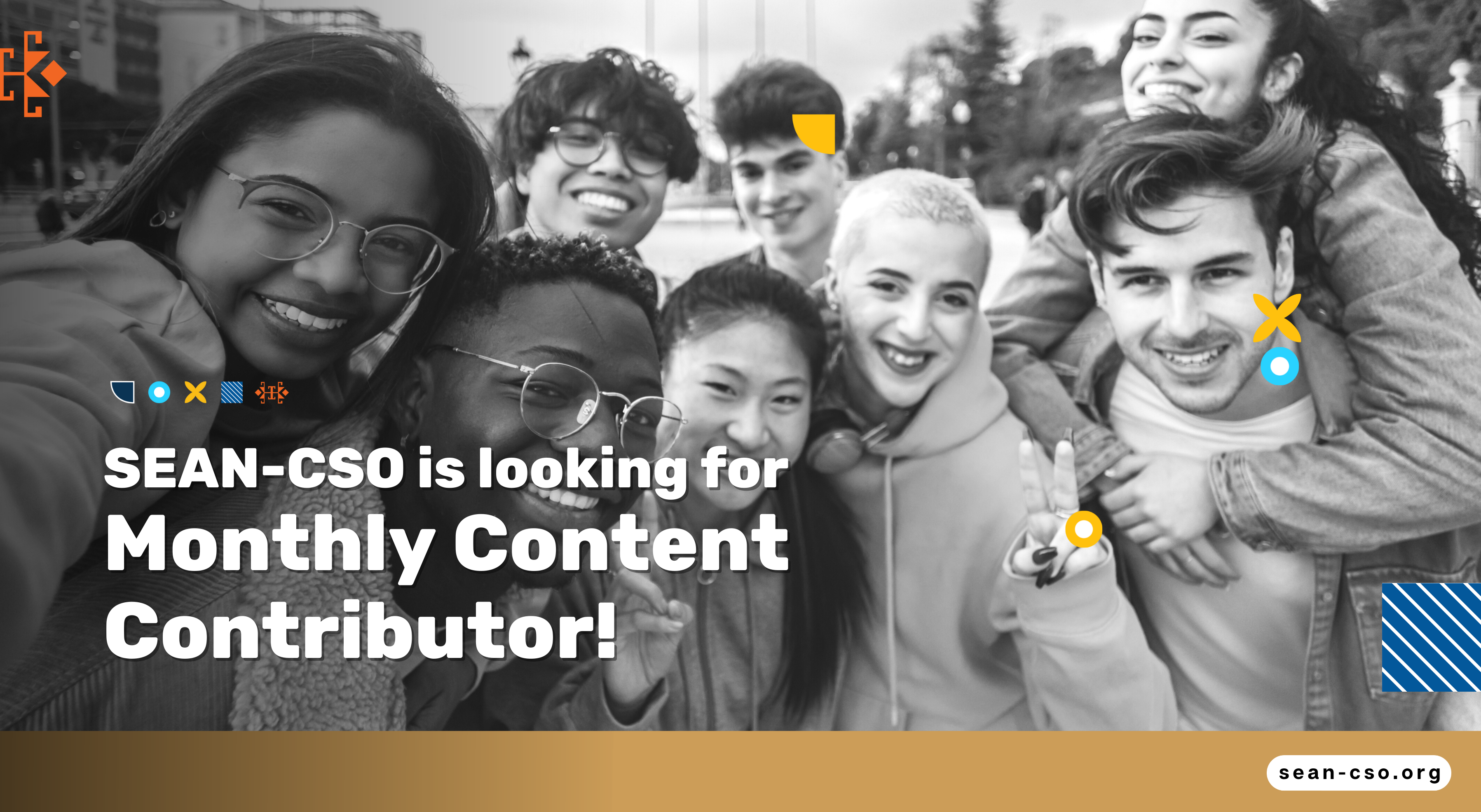 SEAN-CSO is looking for Our Monthly Content Contributor!