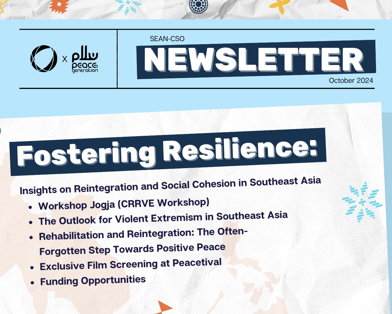 Newsletter #2 &#8211; Fostering Resilience